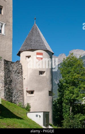 Schloss Landeck (Landeck Schloss und Museum), Tirol, Österreich Stockfoto