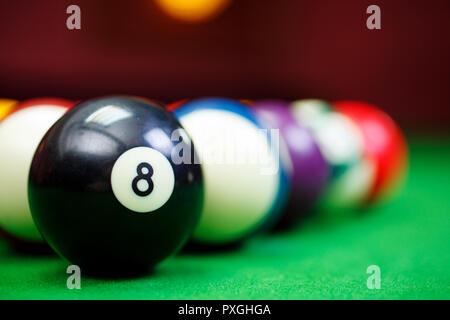 Billard Kugeln Legen Billard Kugeln Legen