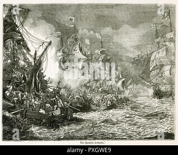 Spanische Armada Stockfoto