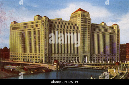 Chicago, Illinois, USA – der Merchandise Mart Stockfoto