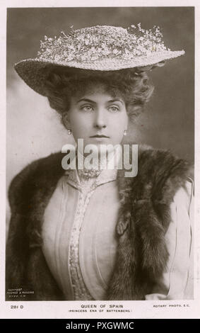 Prinzessin Ena von Battenberg, Königin von Spanien Stockfoto