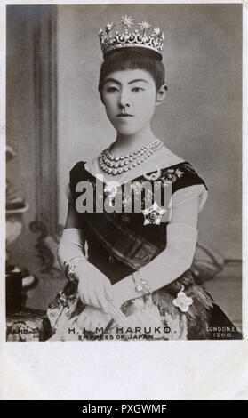 Japanische Kaiserin Haruko, Ehefrau von Kaiser Meiji Mutsuhito Stockfoto