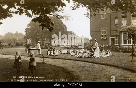 Dr. Barnardos Häuser, Girl's Model Village, Barkingside Essex Stockfoto