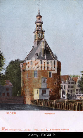 Hoorn - Niederlande - Hoofdtoren Tower Stockfoto