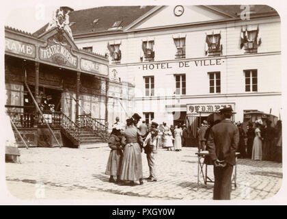 Temporäres Theater - Neufchatel-en-Bray, Frankreich Stockfoto