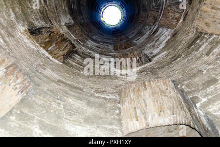 St. Patrick's Gut, ein Meisterwerk der Ingenieurskunst in Orvieto, Italien Stockfoto