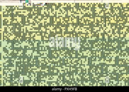 Farbe glitched Hintergrund Stock Vektor