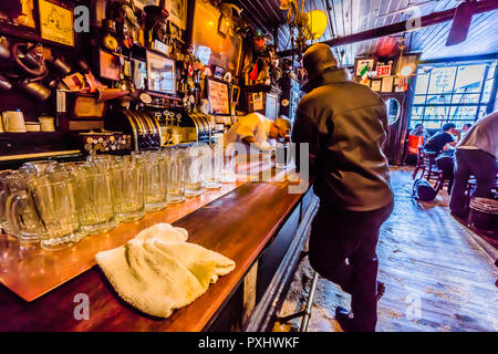 Mcsorely's Old Ale House East Village Manhattan New York, New York, USA Stockfoto