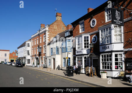 High Street, Moreton-in-Marsh, Warwickshire, England Stockfoto