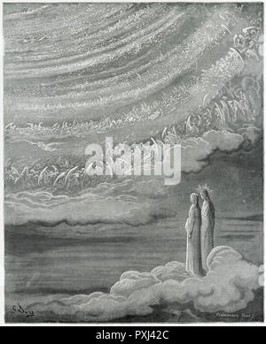 9TH HIMMEL DES PARADIESES Stockfoto