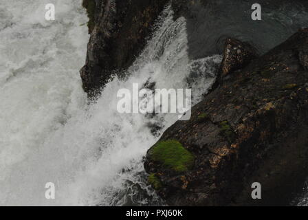 Kleiner Wasserfall Stockfoto