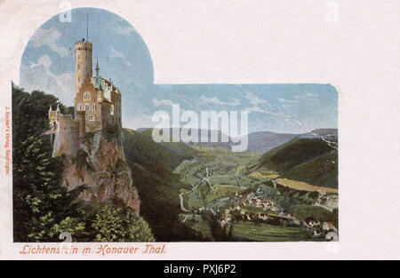 Schloss Lichtenstein, Würtemburg, Deutschland Stockfoto