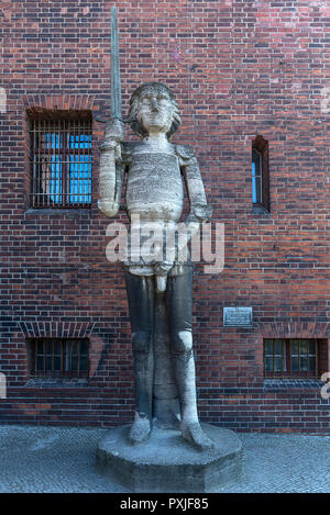 Roland von Brandeburg 1474, Kopie 1905 vor der Märkisches Museum, Berlin, Deutschland Stockfoto