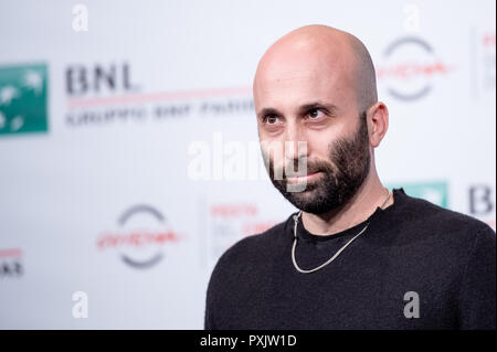 Rom, Italien. 23. Okt 2018. Giorgio Testi besucht die "Noi siamo Afterhours" fotoshooting während des 13 Rom Film Fest im Auditorium Parco della Musica am 23. Oktober 2018. Foto von Giuseppe Maffia Credit: Giuseppe Maffia/Alamy leben Nachrichten Stockfoto