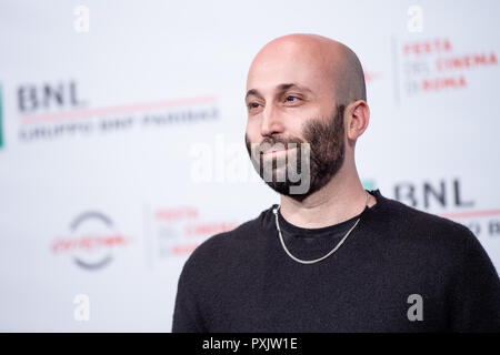 Rom, Italien. 23. Okt 2018. Giorgio Testi besucht die "Noi siamo Afterhours" fotoshooting während des 13 Rom Film Fest im Auditorium Parco della Musica am 23. Oktober 2018. Foto von Giuseppe Maffia Credit: Giuseppe Maffia/Alamy leben Nachrichten Stockfoto