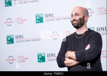 Rom, Italien. 23. Okt 2018. Giorgio Testi besucht die "Noi siamo Afterhours" fotoshooting während des 13 Rom Film Fest im Auditorium Parco della Musica am 23. Oktober 2018. Foto von Giuseppe Maffia Credit: Giuseppe Maffia/Alamy leben Nachrichten Stockfoto