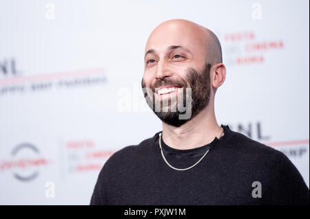 Rom, Italien. 23. Okt 2018. Giorgio Testi besucht die "Noi siamo Afterhours" fotoshooting während des 13 Rom Film Fest im Auditorium Parco della Musica am 23. Oktober 2018. Foto von Giuseppe Maffia Credit: Giuseppe Maffia/Alamy leben Nachrichten Stockfoto