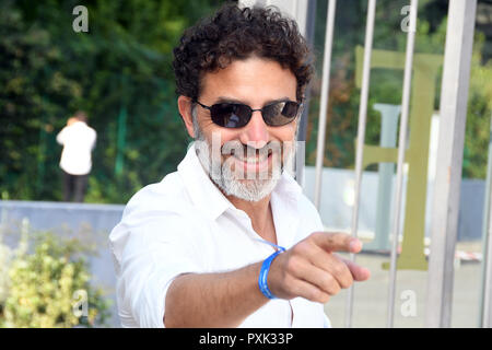 Rom, Italien, 14. Oktober 2018 - Foro Italico - Tennis und Freunde 8° edition Christian Marazziti Credit: Giuseppe Andidero/Alamy Stock Foto Stockfoto