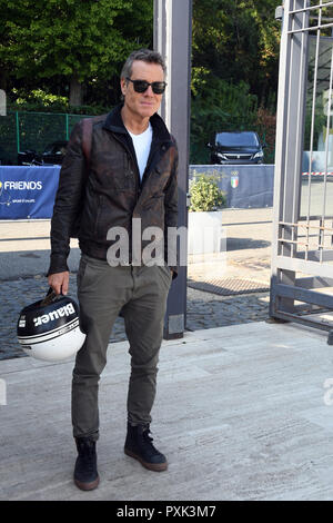 Rom, Italien, 14. Oktober 2018 - Foro Italico - Tennis und Freunde 8° edition Jimmy Ghione Credit: Giuseppe Andidero/Alamy Stock Foto Stockfoto