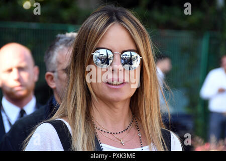 Rom, Italien, 14. Oktober 2018 - Foro Italico - Tennis und Freunde 8° edition Paola Perego Credit: Giuseppe Andidero/Alamy Stock Foto Stockfoto