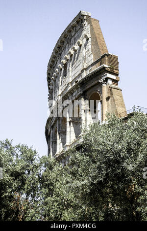 Blick Auf Das Kolosseum in Rom, Colosseo Stockfoto