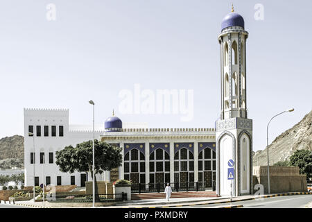 Oman, Masjid al-Khor-Moschee in Maskat Stockfoto