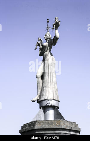 Deutschland, Bodensee, Europa, Oew Barockstrasse, Stadt, Sehenswuerdigkeit, Tourismus, Baden-Wuerttemberg, Kreisstadt, Konstanz, Imperia - Stockfoto