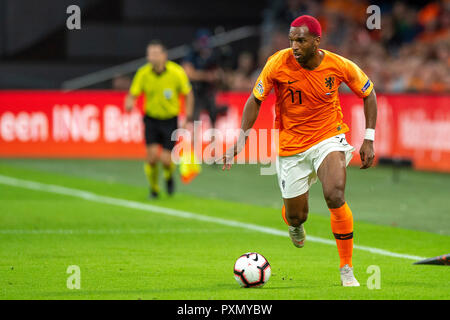 13-10-2018: Fußball: Nederland v Deutschland: Amsterdam UEFA Nationen Liga 2019 Ryan Babel der Niederlande Stockfoto