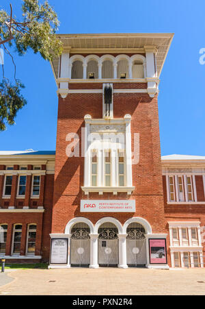 Perth Institut für Zeitgenössische Kunst in der alten Perth Central School Gebäude, Perth, Western Australia Stockfoto