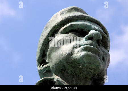 Commando Memorial Statue, Denkmal für britische Spezialeinheiten im Zweiten Weltkrieg, Schottland, Großbritannien Stockfoto