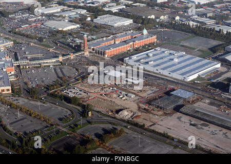Luftaufnahme von intu Trafford Centre in Stretford, Manchester Stockfoto