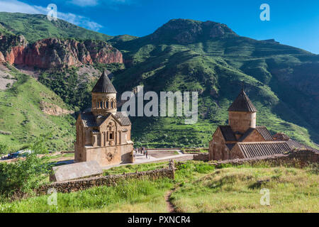 Armenien, Noravank, Kloster Noravank, 12. Jahrhundert, am späten Nachmittag Stockfoto