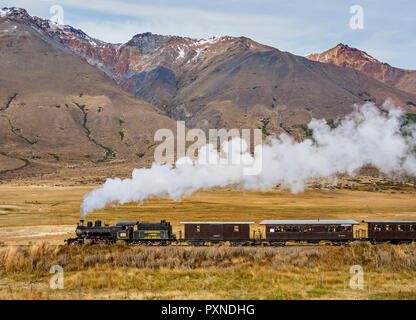 Old Patagonian Express La Trochita, Dampflok, Provinz Chubut, Patagonien, Argentinien Stockfoto