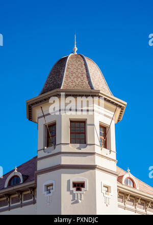 Pujol Chalet, Naturwissenschaften und Ozeanographische Museum, Puerto Madryn, der Waliser Siedlung, Provinz Chubut, Patagonien, Argentinien Stockfoto