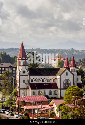 Sagrado Corazon de Jesus Kirche, Puerto Varas, Llanquihue Provinz, Los Lagos Region, Chile Stockfoto