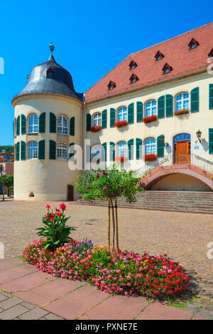 Schloss Bergzabern, Bad Bergzabern, Deutsche WeinstraÃŸe, Rheinland-Pfalz, Deutschland Stockfoto