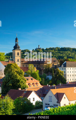 Blick auf Bamberg (Weltkulturerbe der Unesco), Bayern, Deutschland Stockfoto