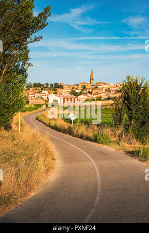 Briones, La Rioja, Spanien. Stockfoto