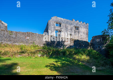 Berry Pomeroy Castle, Devon, England, Vereinigtes Königreich, Europa Stockfoto