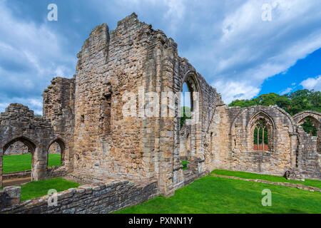 Finchale Priory, Durham, England, Vereinigtes Königreich, Europa Stockfoto