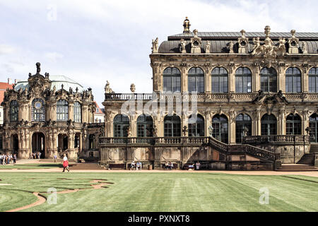 Deutschland, Sachsen, Dresden, Altstadt, Zwinger, Cammer Stockfoto