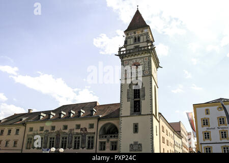 Deutschland, Bayern, Niederbayern, Passau, Altes Rathaus Stockfoto