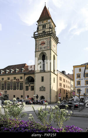 Deutschland, Bayern, Niederbayern, Passau, Altes Rathaus Stockfoto