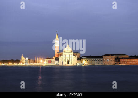 Isola sterben San Giorgio Maggiore, Venedig, Italien Stockfoto