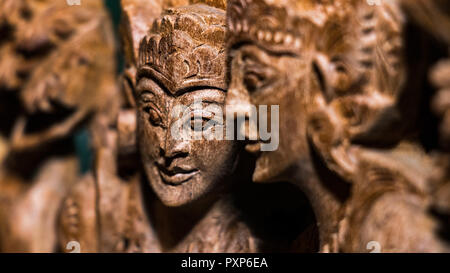 Asiatische statue Nahaufnahme Bild Stockfoto