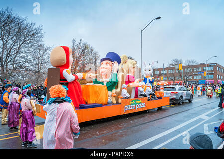 Santa Claus Parade in Toronto, Ontario, Kanada Stockfoto