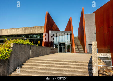 Oradour-sur-Glane Gedenkstätte und Besucherzentrum, Haute-Vienne, Nouvelle Aquitaine, Frankreich Stockfoto