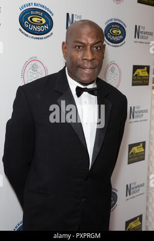 Gäste besuchen Paul Strank Charitable Trust jährlichen Gala an der Bank von England Verein, Roehampton, Mit: Frank Bruno Wo: London, Vereinigtes Königreich, wenn: 22 Sep 2018 Credit: Phil Lewis/WENN.com Stockfoto