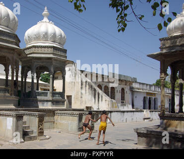 Udaipur, Rajasthan, Indien. Ahar Erbe Stockfoto