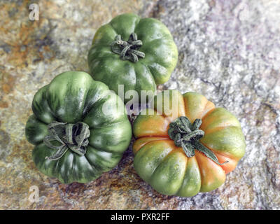 Verschiedenen Marinda Tomaten aus Sizilien Stockfoto